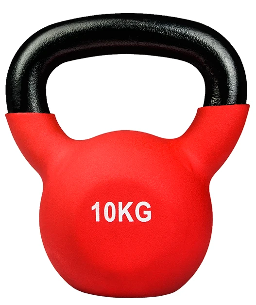 වර්ණවත් impregnated kettlebell